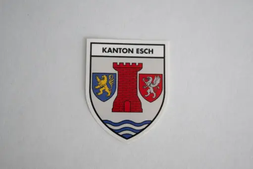 Canton Sticker with name - Canton Esch