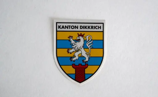 Canton Sticker with name - Canton Diekirch